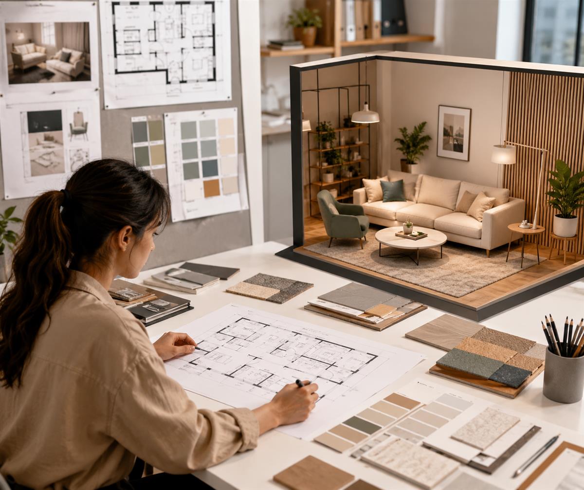 Why Practical Training Matters in an Interior Design Academy